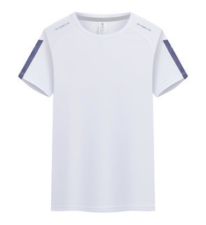 夏高品质圆领薄款透气速干T恤定制 户外运动跑步团建活动服印绣字