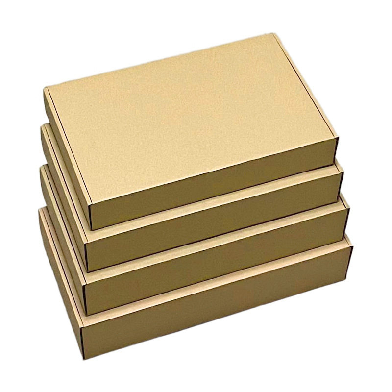 Ultra-hard Aircraft box 150mm wide series carton 3-layer E-pit corrugated paper logistics carton cost-effective packing box