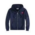 Navy blue + red eyes