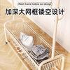 Simple Coat Rack Bedroom Floor-Standing Clothes Rack Room Removable Accessible Luxury Home Storage Basket Living Room Clothes Rack