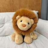 Новая имитационная плюшевая кукла lion little lion zoo с такой же куклой, подарок на День защиты детей, тряпичная кукла оптом