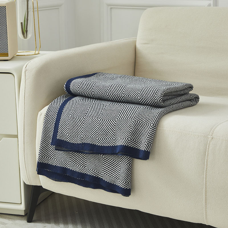 Patterned Blanket, Aviation Airplane Blanket, Retro Car Blanket, All-Cotton Knitted Blanket, Gift Blanket, Nap Blanket, All-Season Blanket