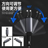 Super Fast Charging Car Charger Foldable One-to-Three Huawei 66W Apple PD Fast Charging Car for Smoking Mouth