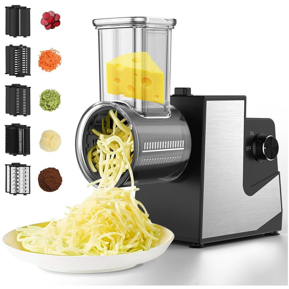 Cross-border electric multi-functional vegetable cutter Foreign trade fully automatic household electric vegetable cutter shredding and slicing machine