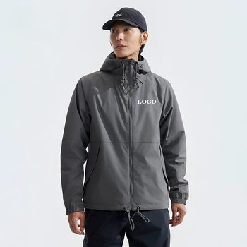 Spring and Autum North Face Jacket Hooded New Outdoor Casual Sports Jacket Windproof and Waterproof Tnf Cross-Border