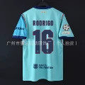 2627 barcelona away 16 rodri + champions league armband