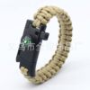 Paracord Bracelet Knife Fire Starter Multifunctional Wristband Camping Survival Adventure Emergency Bracelet Woven Handmade