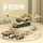 Lele Brothers Mini Street View совместим с моделью здания Lego City, детской образовательной сборкой, строительным блоком, игрушкой-подарком mini 62