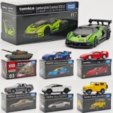 Подлинная модель легкосплавного автомобиля Domeca black box Lamborghini Subaru Nissan GTR sports car model коллекционная модель автомобиля