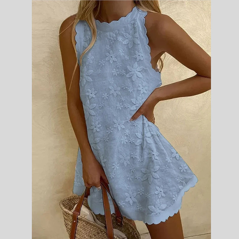 Casual Loose Womens Dress Sleeveless Lolita Style Comfortable Fabric Perfect for Summer Outings Wholesale Available