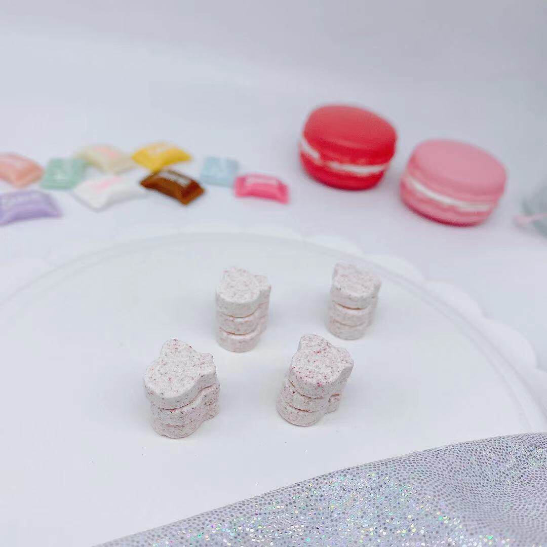 [Factory Straight Hair] Fruit and Vegetable Page Milk Slice Children Dry Milk Slice Snacks