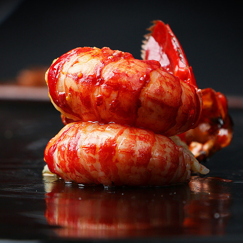 Large Lobster Tail Ice-Free Special Grade First-Grade Crayfish Tail Fresh Quick-Frozen Shrimp Balls Fresh Shrimp Wholesale Whole Box