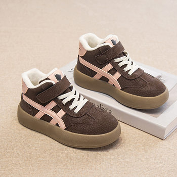 Big Sale Astro Boy Girls Autumn and Winter Two Cotton 2025 New Children's Shoes Trendy Middle and Older Boys' Training Shoes