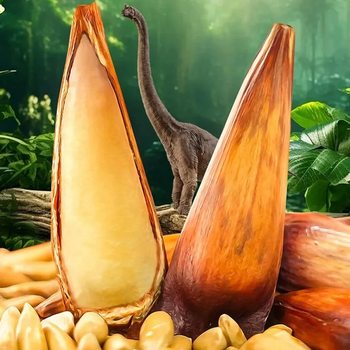 [Zhongyun Bassoon]Original Flavor Cooked Food Thumb-Sized Pine Nuts Paraná Pine Nuts Opened Brazilian King Gift 80G/Box