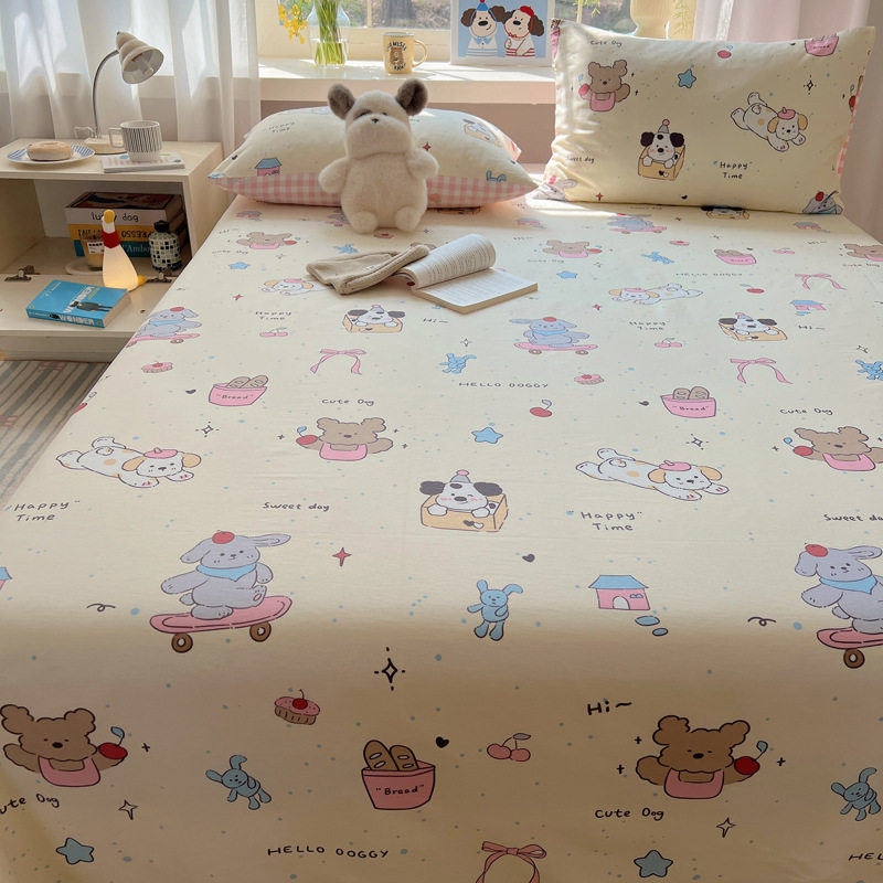 バゲットスケートボード犬