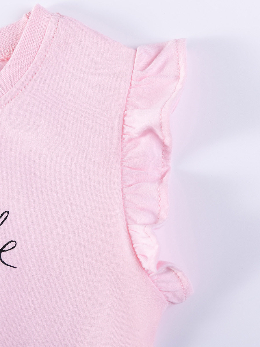 Summer Short-Sleeve T-Shirt, Cartoon Cute Rabbit Kids' Top, Style Baby Tee