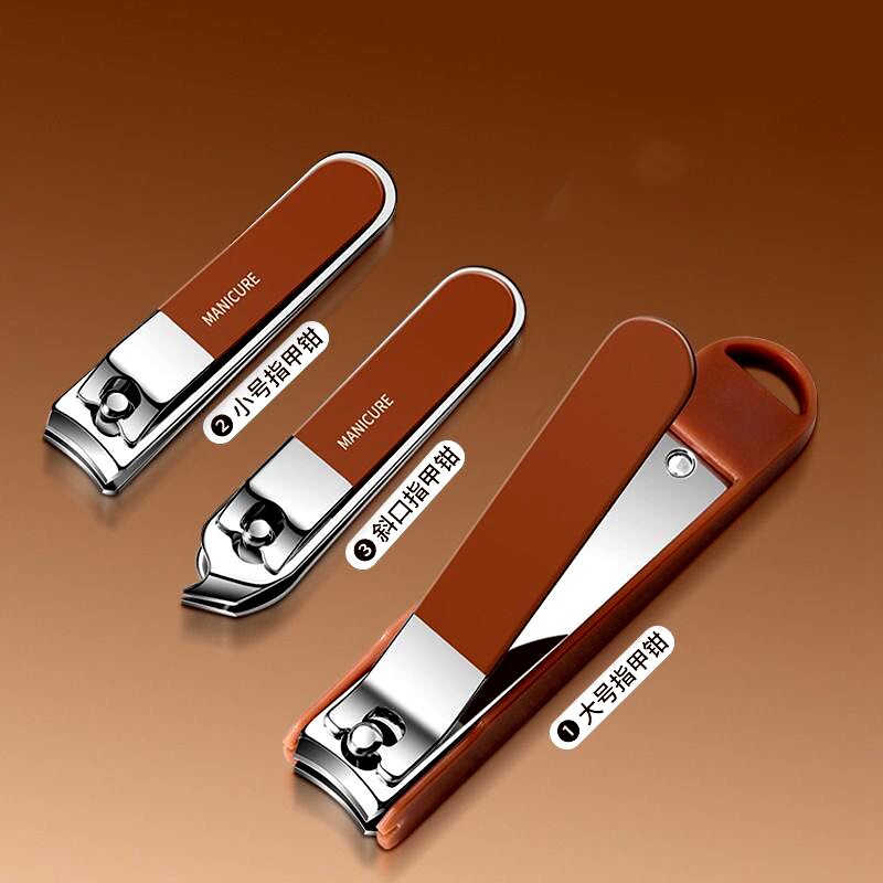 Portable Nail Clipper Set, Full Set of Nail Clippers, Anti-Splash Nail Clippers, 8-Piece Set, Pedicure Nail Clipper