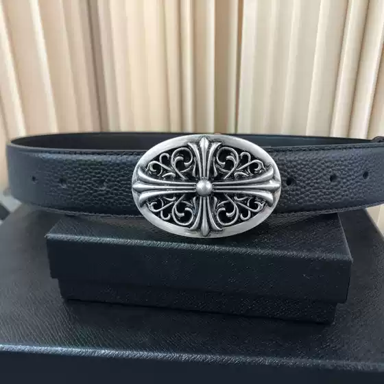 Celebrity-Inspired 3.6 Personalized Premium Buckle Leather Belt, Fashionable Retro Light Luxury Decorative Belt, Unisex Pants Belt
