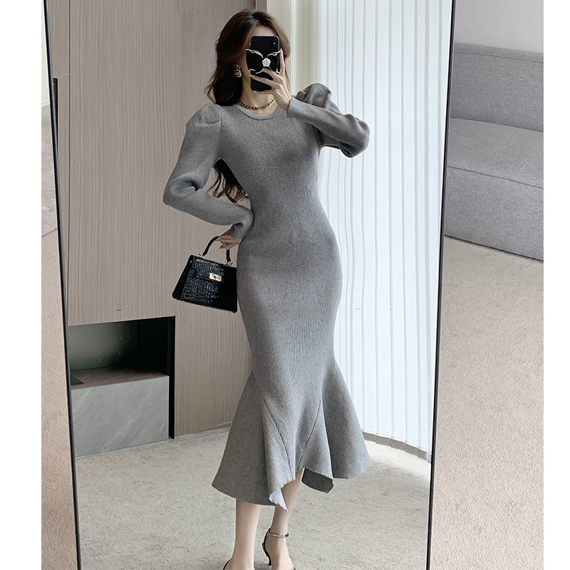 (Mới) Mã A7211 Giá 850K: Váy Đầm Liền Thân Nữ Zhout Áo Len Dáng Ôm Body Gợi Cảm Sexy Hàng Mùa Xuân Thu Đông Kiểu Đuôi Cá Thời Trang Nữ Chất Liệu G03 Sản Phẩm Mới, (Miễn Phí Vận Chuyển Toàn Quốc).