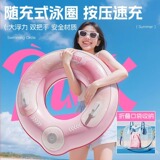 утолщенный ПВХ спортивный спасательный круг на открытом воздухе с ручкой производитель Datu оптовая продажа детского надувного кольца для плавания