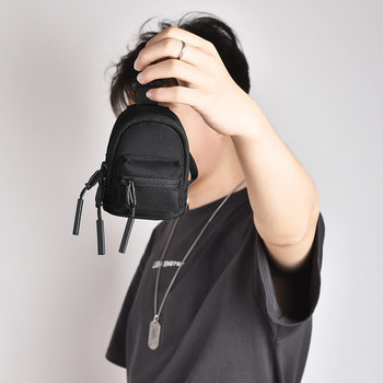 Cross-border Mini Headphone Bag Hanging Bag Trendy Brand Personalized YKK Zipper Coin Purse Summer Outdoor Card Bag Crossbody Bag