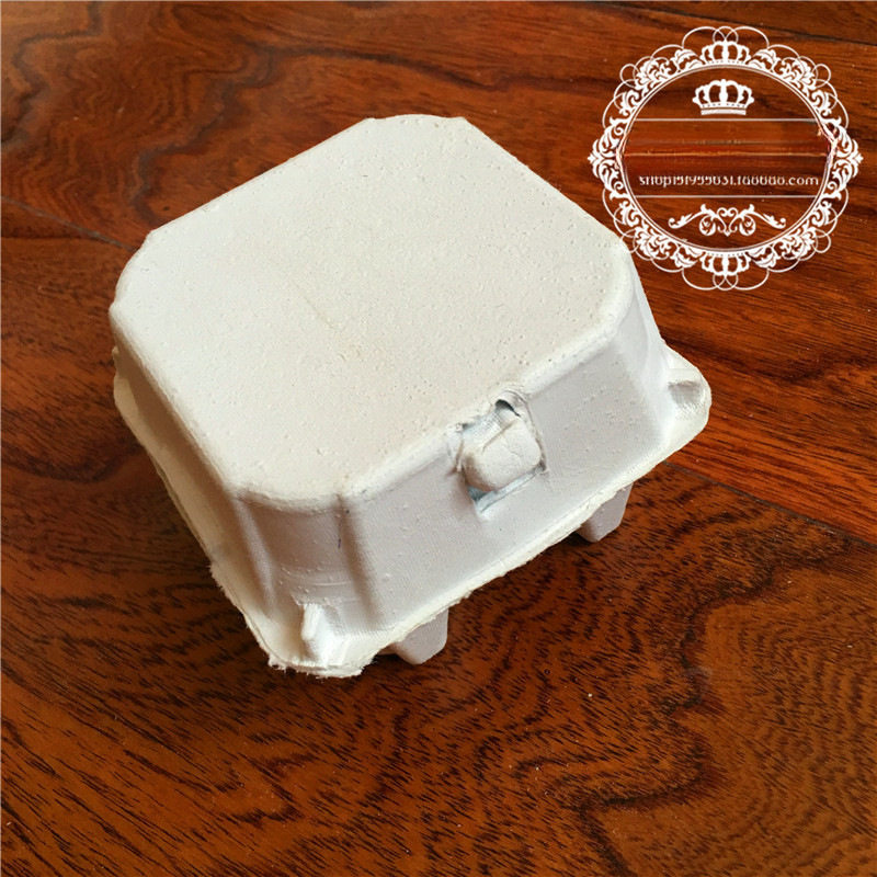 Kindergarten Egg Paper Tray Egg Tray Earth Egg Packaging Box Pulp Egg Tray Egg Box with Lid Only