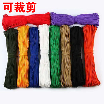 Wholesale Nylon Braided Rope 2mm Thick Rope Paracord for Bundling 8mm Tent Rope Coreless Rope High Strength and Wear Resistance