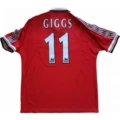 98-99 man l home short sleeves + printed no. 11
