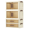 Light Luxury Household Drawer-Type Cosmetics Storage Box Desktop Dressing Table Skin Care Product Mask Storage Cabinet Storage Shelf