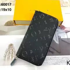 Factory Direct Sales Cross-Border Popular Presbyopic Zipper Bag High Quality Compact Short Single Pull Wallet 60017