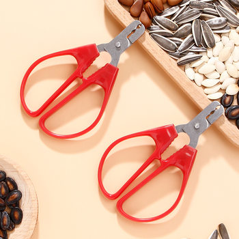 Stainless Steel Melon Seed Clip Peanut Shell Stripper Melon Seed Clip Pliers Hazelnut Watermelon Seed Nut Shell Stripper