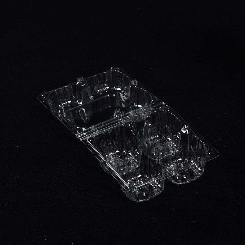 Transparent Disposable Plastic Duck Egg Tray, Pressure-Resistant, Shock-Proof, Thickened, Large Preserved Egg Vacuum-Packed Salted Duck Egg Packaging Box, Free Shipping