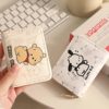 Cute Pacha Dog Multi-Card Slot Large Capacity Anti-Degaussing Portable Compact Driver's License Bank Card Storage Coin Purse