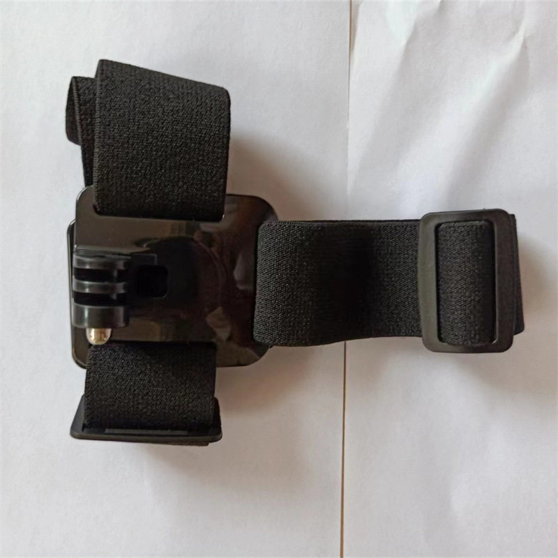 Gopro Action Camera Douyin Live Broadcast Accessories Head-Mounted Mobile Phone Fixed Bracket Anti-Slip Three-Piece Rubber Headband