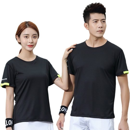夏季速干衣翻领工作服短袖T恤polo衫定制快干透气厂服男印绣logo