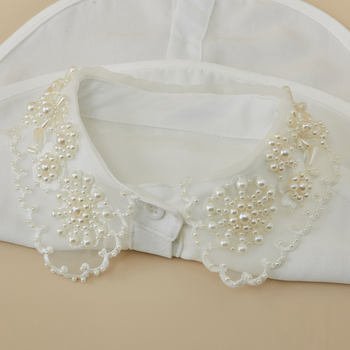 All-Match Shirt Collar Decorative Collar Collar White Shirt Autumn and Winter Multifunctional Fake Collar Japanese Style Cloud Shoulder