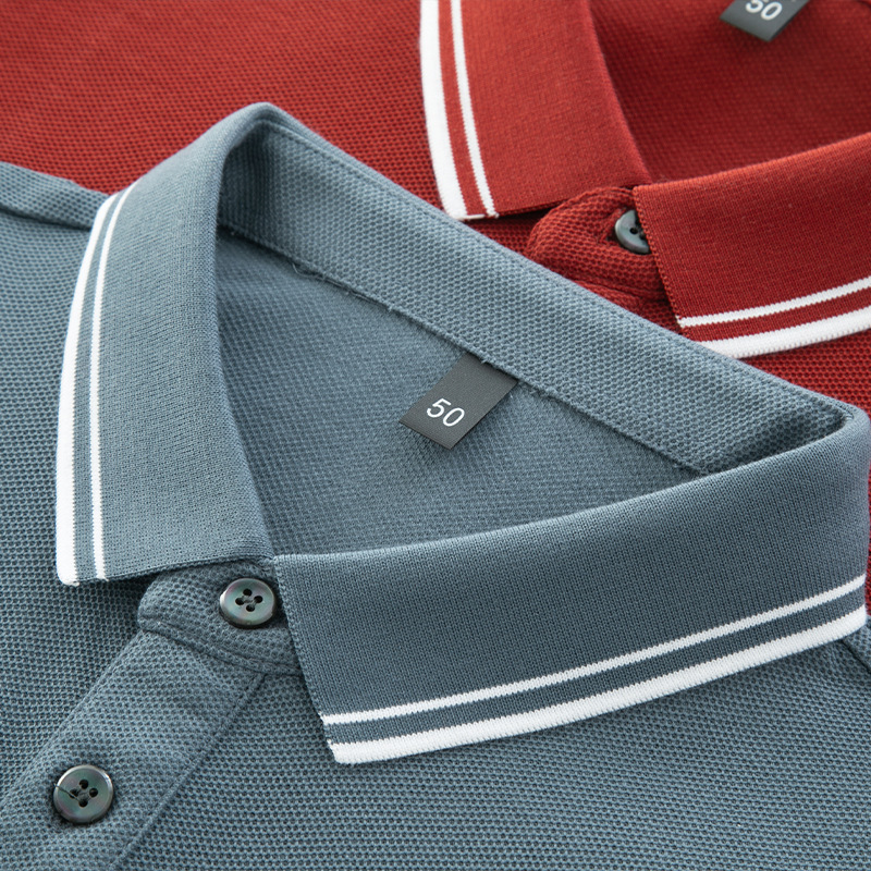 Áo Sơ Mi Nam Chất Liệu Vải Bông Kín Cổ Hàng Mùa Hè