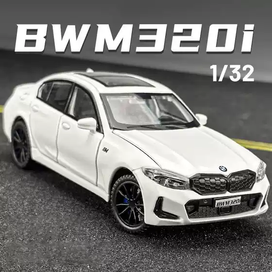Zhongyuanxing 1:32 Baoma 3 Series 320Li Alloy Car Model Simulation Ornaments Children's Toy Car Men's Wholesale Generation