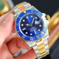 Gold and blue