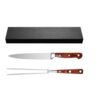 Cross-Border Grill Set Stainless Steel Barbecue Knife and Fork Two-Piece Set Outdoor Steak Grilled Lamb Barbecue Teppanyaki Gift Box