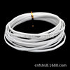 White Flat Iron Wire for Tying, Plastic-Coated Wire, Plastic-Coated Strips, Plastic-Coated Toys and Crafts, Tie Strips, Nose Bridge Shaping Strips