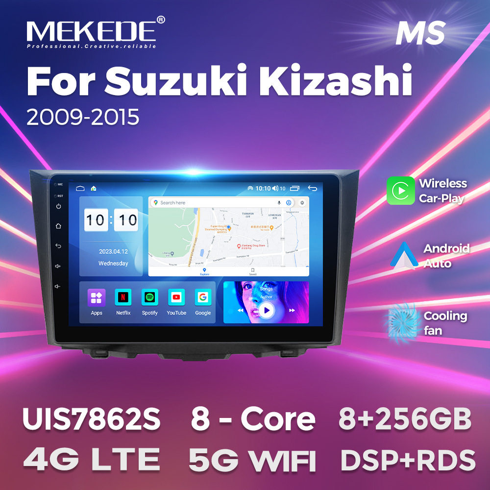For Suzuki Suzuki Kizashi 2009-2015 Android large screen central navigation Bluetooth Carplay