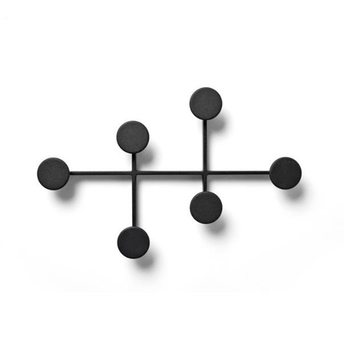 Simple Hole-free Door Hallway Hotel Coat Hanger Wall Hanging Wall Storage Rack Hook