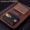 Genuine Leather Job Card Card Holder for Students and the Elderly Access Control Work Card Brand Card Brand Gift Exhibition Card Holder