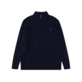 Half zip navy