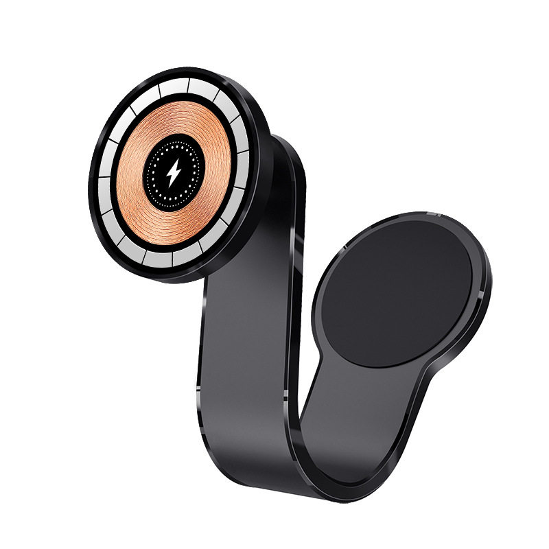 Magsafe Magnetic Wireless Charger Fixed to Air Vent Dashboard Suction Cup Mobile Phone Car Accessories