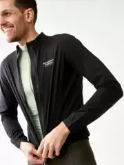 PNS Men's Riding Windbreaker Long Sleeve Riding Windbreaker Jacket Lightweight Waterproof Double Zipper 3 Pockets 1