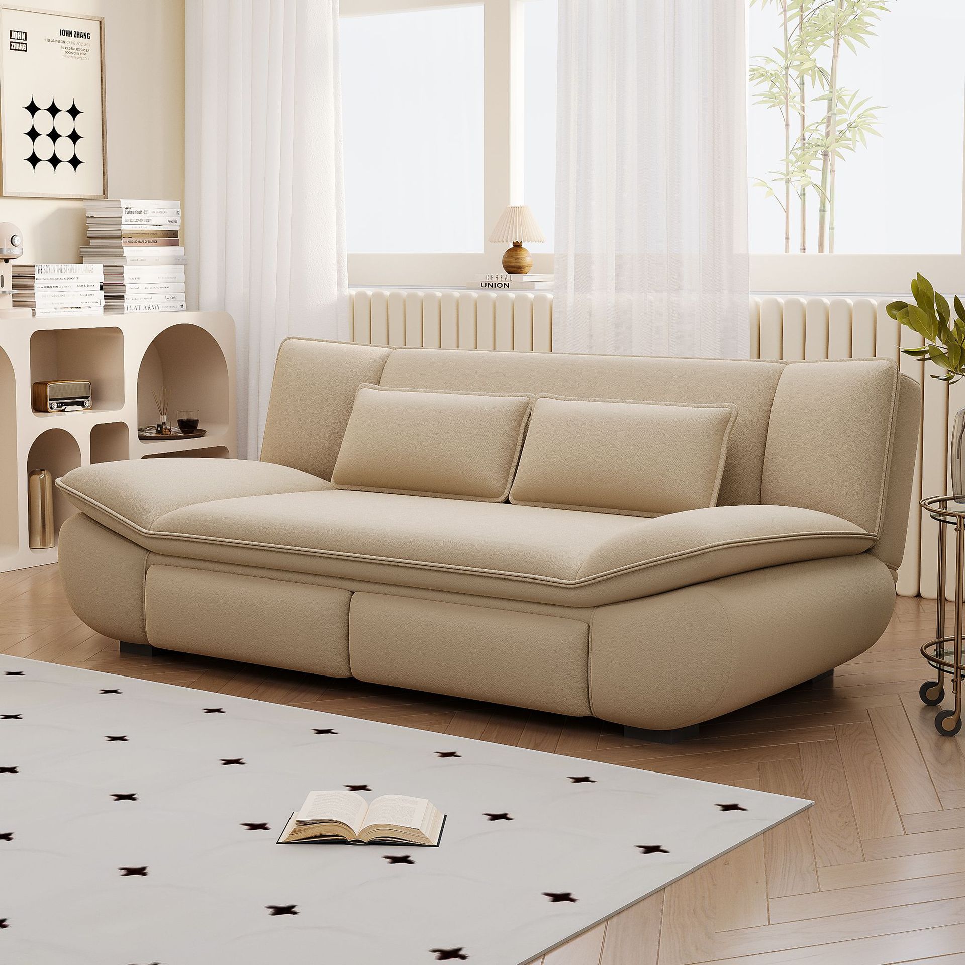 โต๊ะรับประทานอาหารนอร์ดิกในครัวเรือนอพาร์ทเมนต์ขนาดเล็กโต๊ะร...