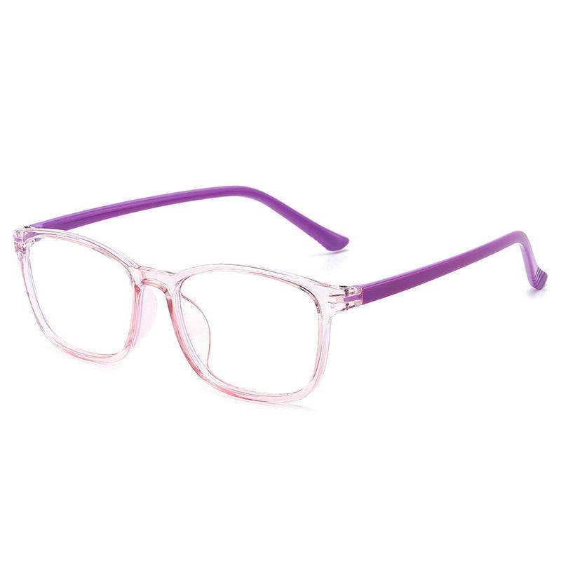 New Kidsren's Glasses for Men, Anti-Blue Light Square Frames, Can Be Equipped with Prescription Myopia Glasses, Student Glasses Frames, Glasses for Women