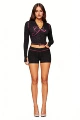 Purple leopard print (ready in stock)
